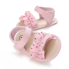 Summer Pink Baby Sandals for Girls – Comfortable First Walker Shoes