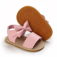 Summer Pink Baby Sandals for Girls – Comfortable First Walker Shoes