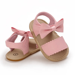 Summer Pink Baby Sandals for Girls – Comfortable First Walker Shoes
