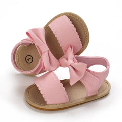 Summer Pink Baby Sandals for Girls – Comfortable First Walker Shoes