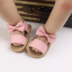 Summer Pink Baby Sandals for Girls – Comfortable First Walker Shoes