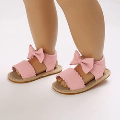 Summer Pink Baby Sandals for Girls – Comfortable First Walker Shoes