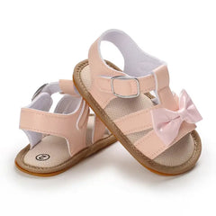 Summer Pink Baby Sandals for Girls – Comfortable First Walker Shoes