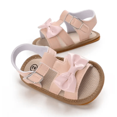 Summer Pink Baby Sandals for Girls – Comfortable First Walker Shoes
