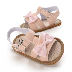Summer Pink Baby Sandals for Girls – Comfortable First Walker Shoes