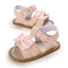 Summer Pink Baby Sandals for Girls – Comfortable First Walker Shoes