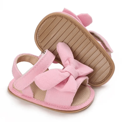 Summer Pink Baby Sandals for Girls – Comfortable First Walker Shoes