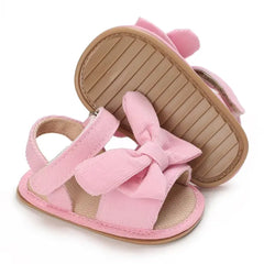 Summer Pink Baby Sandals for Girls – Comfortable First Walker Shoes