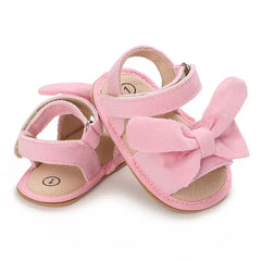 Summer Pink Baby Sandals for Girls – Comfortable First Walker Shoes