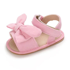 Summer Pink Baby Sandals for Girls – Comfortable First Walker Shoes