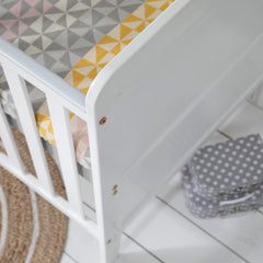 Rio Cot Bed with Mattress and Cot Top Changer