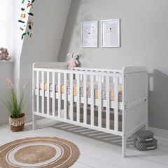 Rio Cot Bed with Mattress and Cot Top Changer