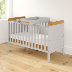Rio Cot Bed with Mattress and Cot Top Changer
