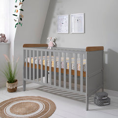 Rio Cot Bed with Mattress and Cot Top Changer