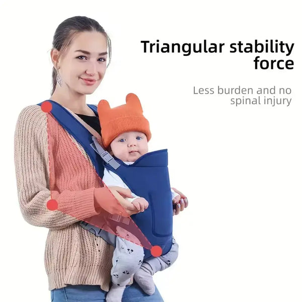 Versatile All-Season Baby Carrier with Four Carrying Positions