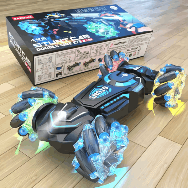 4WD RC Stunt Car – 2.4G Wireless Rotation Drift Toy Car with Sound & Light