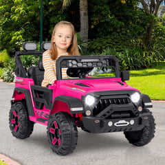 12V Kids Ride on Truck with Remote Control and Wireless Connection