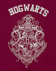 Pyjamas for Girls | Hogwarts Crest Glitter Print Long Leg Pyjamas | Magical Merchandise