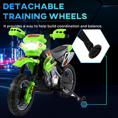 Kids Electric Motorbike Children 6V Battery Power Scooter Ride on Motorcycle