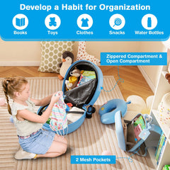 4-Piece Kid’S Luggage Set Kids Journey Suitcase Set