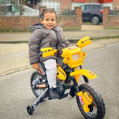 Kids Electric Motorbike Children 6V Battery Power Scooter Ride on Motorcycle