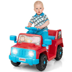 6V Kids Riding Toy with Sound Effects One-Button Start