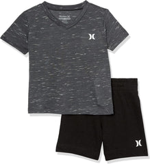 Women'S Soft Basic T-Shirt and Shorts 2-Piece Outfit Set (Pack of 2)