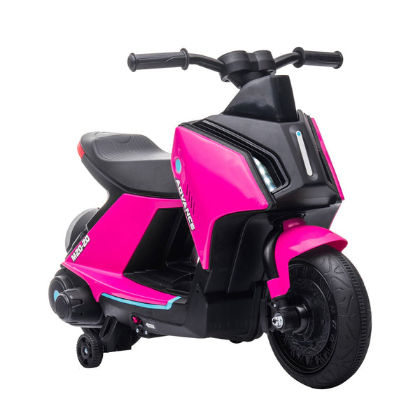 HOMCOM 6V Kids Electric Pedal Motorcycle Ride-On Toy Battery Powered Motorbike