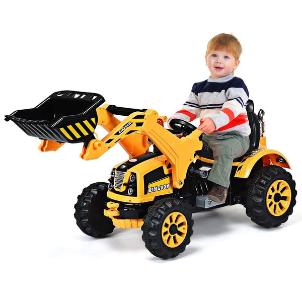 12V Battery Powered Kids Ride on Excavator Electric Motorized Truck Ride on Toy