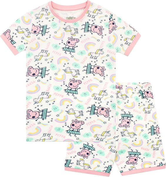 Girls Unicorn Snug Fit Pyjamas