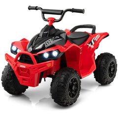12V Kids Ride on ATV with 2 Speeds and LED Lights