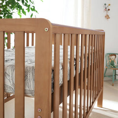 Malmo Cot Bed with Mattress and Cot Top Changer
