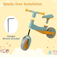 Baby Balance Bikes with Adjustable Seat Height for 18-48 Months