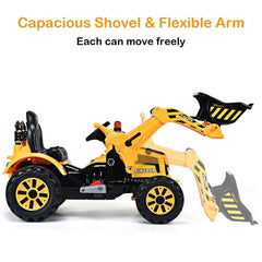 12V Battery Powered Kids Ride on Excavator Electric Motorized Truck Ride on Toy