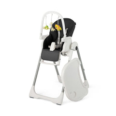 4-In-1 Foldable Baby High Chair with 7 Adjustable Heights and 4 Reclining Angles