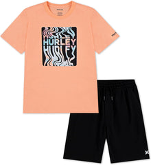 Women'S Soft Basic T-Shirt and Shorts 2-Piece Outfit Set (Pack of 2)