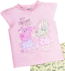 Personalised Girls Short Pyjamas Nightwear Best Friends