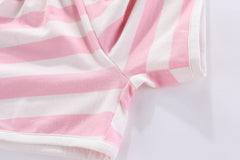 Little Girls Shorts Set Cute Star Stripe Summer Holiday Black 4-5 Years