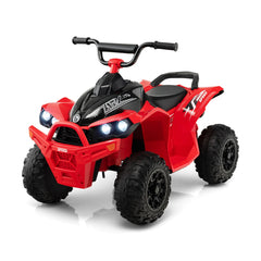 12V Kids Ride on ATV with 2 Speeds and LED Lights