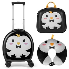 4-Piece Kid’S Luggage Set Kids Journey Suitcase Set