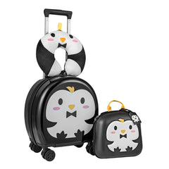 4-Piece Kid’S Luggage Set Kids Journey Suitcase Set