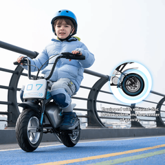 EVERCROSS Kids Electric Dirt Bike EV07M  – 300W, 20 km/h, 10 km Range, 11" Wheels