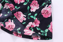 Little Girls Outfits Floral Slip Summer Holiday